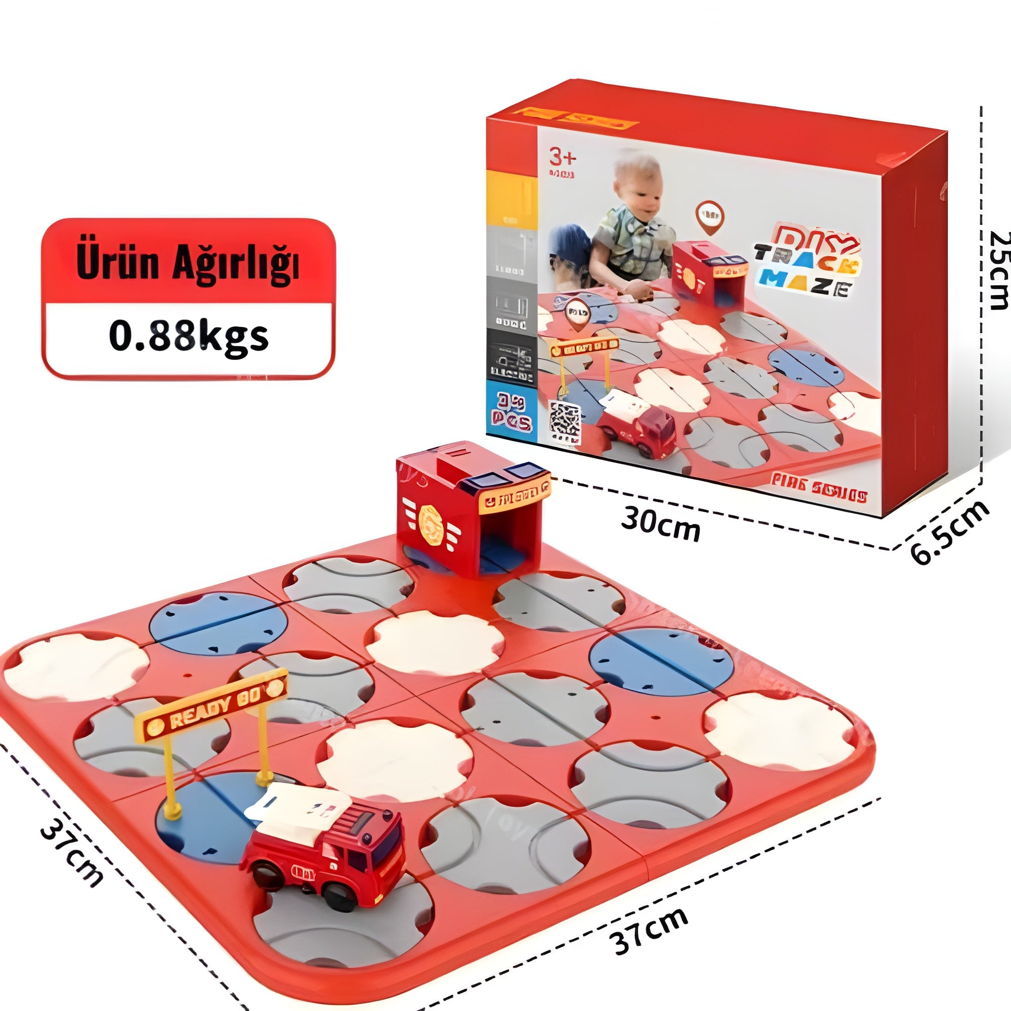 İtfaiye Temalı Kodlama ve Yol Yapım Oyunu – STEM Puzzle
